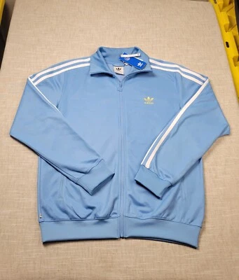 Chaqueta deportiva ADIDAS Beckenbauer 2XL para hombre azul blanco dorado FB Naciones Argentina Foto 1 de 4