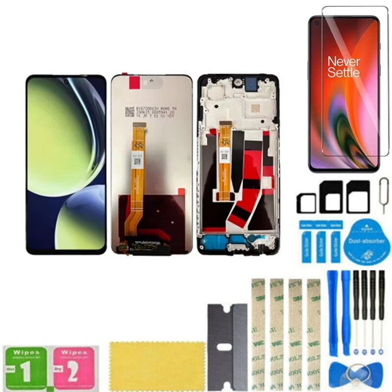 For OnePlus 1+ Nord CE 3 Lite LCD Display Touch Screen Digitizer Replacement - Image 1 of 4