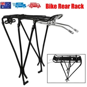 Bike Luggage Rack cargo carrier Adjustable Bike Cargo Rack With Disc Brake - Picture 1 of 12