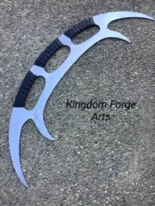 Steel Replica Klingon Bat'leth. Star Trek Cosplay. true size metal replica - Picture 1 of 4