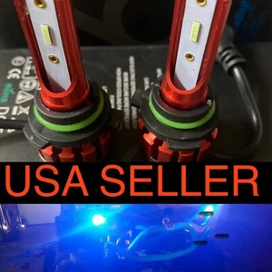 BLUE 9005 LED HEADLIGHT BULBS HB3 For Toyota Highlander 2011-2020 High Beam Kit - Picture 1 of 7