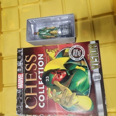 Eaglemoss Marvel Comics Chess Collection #23 The Vision White Rook J25 Foto 1 de 4