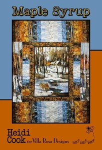 Ahornsirup Quilt Muster - mit einem Panel und Fat Quarters - Bild 1 von 2