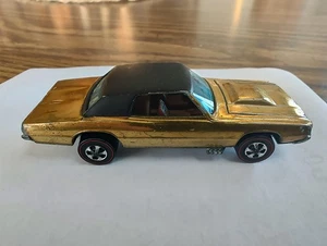 Hot Wheels Redline 1967 Custom T-Bird HK Gold / Brown Interior Deep Dish Wheels - Picture 1 of 8