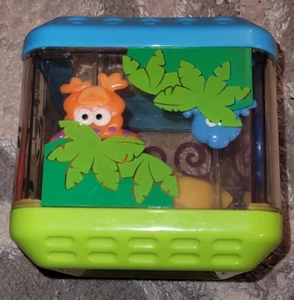 FISHER PRICE Peek A Boo Blocks Jungle Nesting / Stacking Set - Sensory - Picture 1 of 7