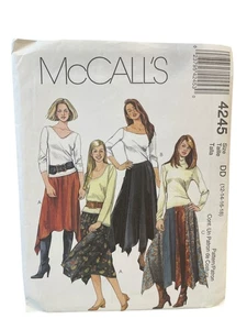McCALL'S 4245 Misses Skirts Size 12-18 Semi-Fitted Vintage Sewing Pattern - Picture 1 of 2