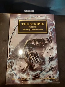 Horus Heresy Warhammer 30k The Scripts Volume 1 Novel RARE - Picture 1 of 1