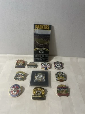 Lote de prendedores/placa de recuerdos de Green Bay Packers de colección  Foto 1 de 4