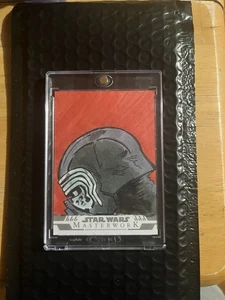 Topps Star Wars Masterwork Kylo Ren Sketch Card - Picture 1 of 6