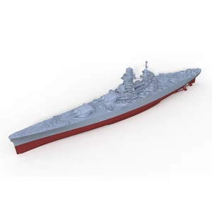 Modellino 1/700 France BattleShips classe Richelieu, Richelieu, 1943 scafo completo - Foto 1 di 3