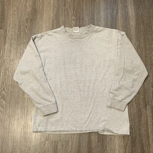 Pluma Heavyweight Cotton Long Sleeve Shirt Vintage Gray - Picture 1 of 8