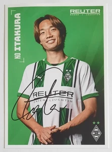 Ko Itakura Autogrammkarte Saison 2024/2025 Bor. Mönchengladbach Ajax Amsterdam - Bild 1 von 2