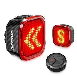 Fahrrad Rücklicht Blinker Funk Fernbedienung Hinten LED Warnleuchte - Bild 1 von 4