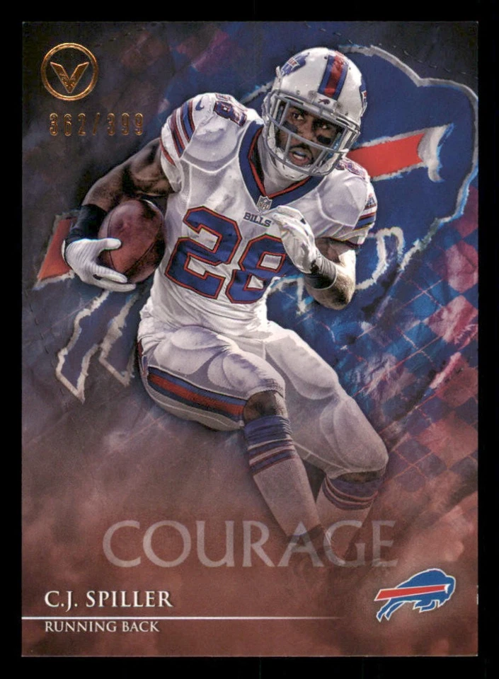 2014 Topps Valor Courage #109 C.J. Spiller /399 - Image 1 of 2