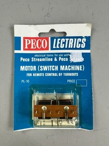 Peco PL-10 Motor (Switch Machine) For Remote Control Of Turnouts - OO GAUGE - Picture 1 of 1