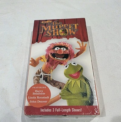 New The Best of The Muppet Show VHS 2000 Sealed Featuring John Denver & More - Image 1 of 4