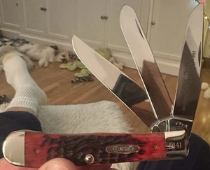1994 Case XX 6354 *RARE* 1st Case produced 3 blade Trapper. 1 of 600 Ltd. Mint! - Picture 1 of 10