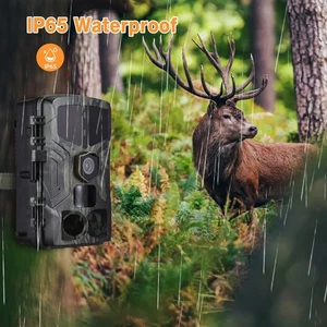 4K 50MP Trail Camera Night Vision Motion Activat IP65 Waterproof Hunting Camera - Picture 1 of 16