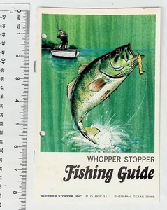 Catálogo de aparejos de pesca Whopper Stopper guía de pesca aparejos de pesca antiguos - Imagen 1 de 9