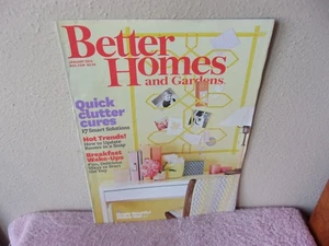 BETTER HOMES & GARDENS MAGAZINE.".. QUICK CLUTTER CURES.." JANUARY, 2013 - Picture 1 of 4