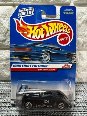 Hot Wheels 1999 First Editions #20 de 26 Cars Shadow Mk IIa Collector #925 Preto - Imagem 1 de 4