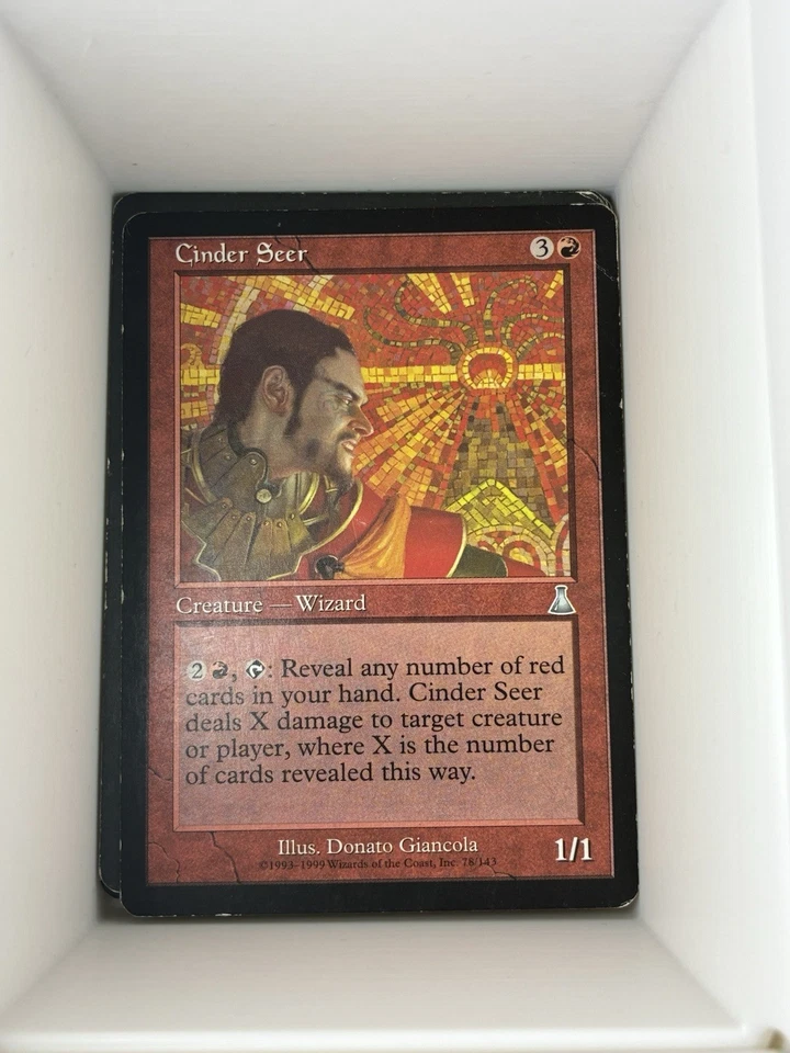 Cinder Seer Urza's Destiny MTG. M5 - Image 1 of 1