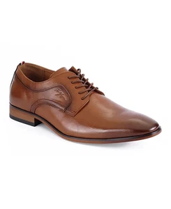 Tommy Hilfiger Herren Soli Schnürschuhe Elegant Oxford-Schuhe Mittelbraun Größe 10 TMSOLI - Bild 1 von 5