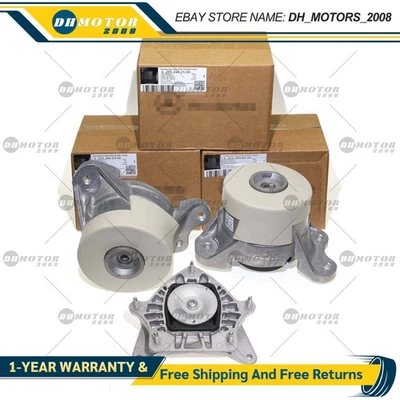 3x OEM Engine Mounts Fit for Mercedes-Benz GLC250 GLC300 GLC350 E300 E350 E200 - Image 1 of 4