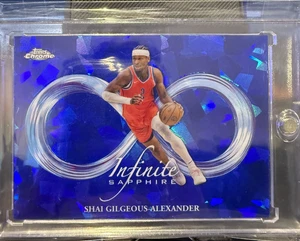 2023 Topps Sapphire Shai Gilgeous Alexander Infinite - Picture 1 of 2