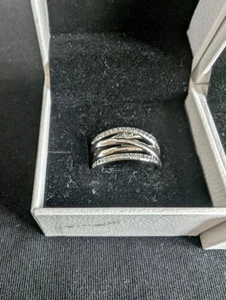 PANDORA Pave Ring * 925 Silber * Zirkonia * Größe 54 - Bild 1 von 2