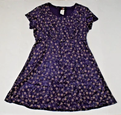 Vestido Muñeca Bebé Vintage Sin Límites Talla 7 Años 90 Terciopelo Amatista Bordado Foto 1 de 4