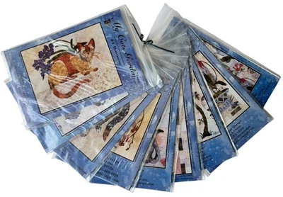 My Cats Garden Quilt Patterns 1-9 Appliqué Maggie Walker Blocks of the Month - Image 1 of 4