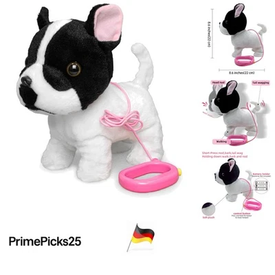 Elektrischer Hund mit Leine laufend bellen interaktives Spielzeug für Kinder - Bild 1 von 4