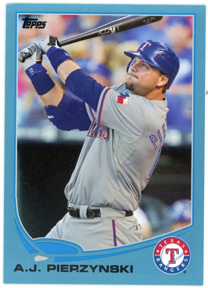 2013 Topps Update Series - A.J. Pierzynski #US165 Wal Mart Blue SP White Sox - Image 1 of 1