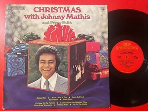 Christmas With Johnny Mathis And Percy Faith LP Columbia CSP VG+!!!! - Picture 1 of 4