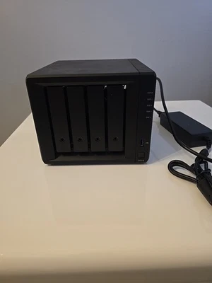 Synology DiskStation DS418 4-Bay NAS for Home and Office Users - Black - Image 1 of 4