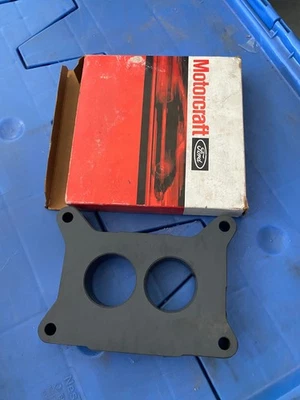 NOS 1980s Ford Mercury Motorcraft 2 bbl two barrel Carburetor Spacer Truck Van - Image 1 of 4