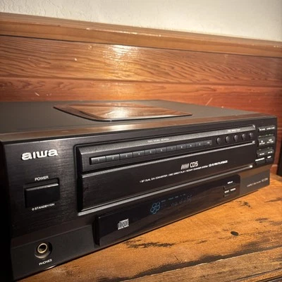 Aiwa XC-37MU 5 Disc CD Changer Compact Hi-Fi Stereo Player No Remote - TESTED - - Image 1 of 4