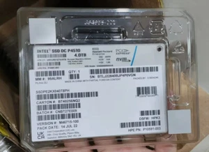 SSD Intel SSD P4510 4 To HPE HP version série DC NVME U.2 2,5" SSDPE2KX040T8PH - Photo 1/3