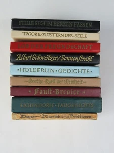 SET: 9 (!) MINIBÜCHER Hyperion Bücherei GOETHE ua. Klassiker 9 x MINIBUCH - Bild 1 von 3