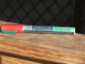 Calligraphy Pen Zig Posterman RED - Picture 1 of 1
