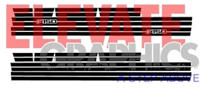 2009-2025 For Ford F-150 Decals Rocker One Stripes Vinyl 3M Graphics Stickers - Picture 1 of 14