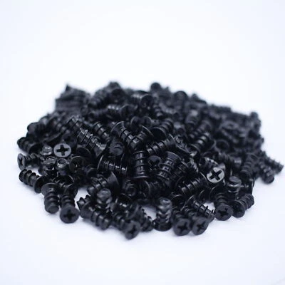 20x PC Gehäuse Lüfter Schraube 5x10mm Fan Screw PC Mod schwarz - Bild 1 von 3