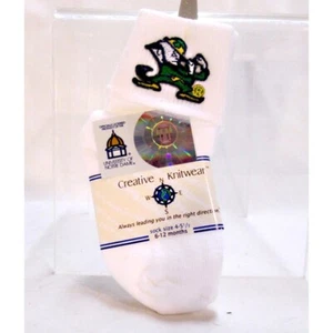 Notre Dame Fighting Irish Baby Socks New Licensed free shipping - Picture 1 of 1
