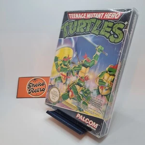 Teenage Mutant Hero Turtles Nintendo NES Cartridge + Box - (PAL B FRA) - Bild 1 von 19
