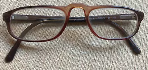 Vintage Rodenstock R8075 B Brown Fade Full Acetate Frame Eyeglasses 54▫️14 145 - Picture 1 of 12
