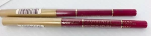 New (2) L'OREAL CRAYON PETITE Automatic Lip Liner - LILACS/FUCHSIAS ** RARE - Picture 1 of 3