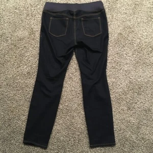 Old Navy Umstandsjeans Größe 14 Skinny Leg Low Front Panel Pull-On - Bild 1 von 8