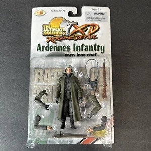 2002 Ultimate Soldier XD Adennes Infantry MOC 1:18 Open Long Coat 21st - Picture 1 of 4