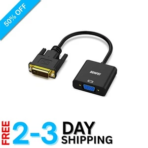 DVI-D to VGA Adapter with 18- - Clear Video Connection - Picture 1 of 9